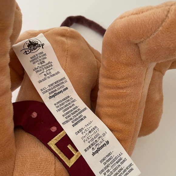 Disney’s Pluto Pirates of the Caribbean Plush Dog Toy - Brown and Red - Picture 10 of 12